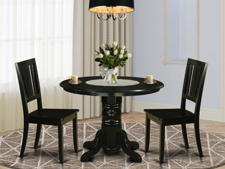 3 Pc Dinette Set For 2-Kitchen Table And 2 Dining Chairs
