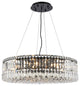 Elegant Lighting Value Maxime 12-Light Chandelier Black