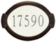 Classic Address Plaque, White