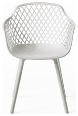 Poppy Outdoor Dining Chair, White