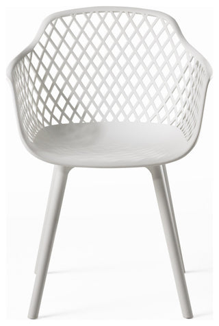 Poppy Outdoor Dining Chair, White