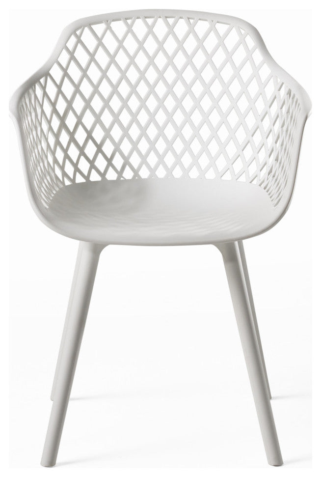 Poppy Outdoor Dining Chair, White