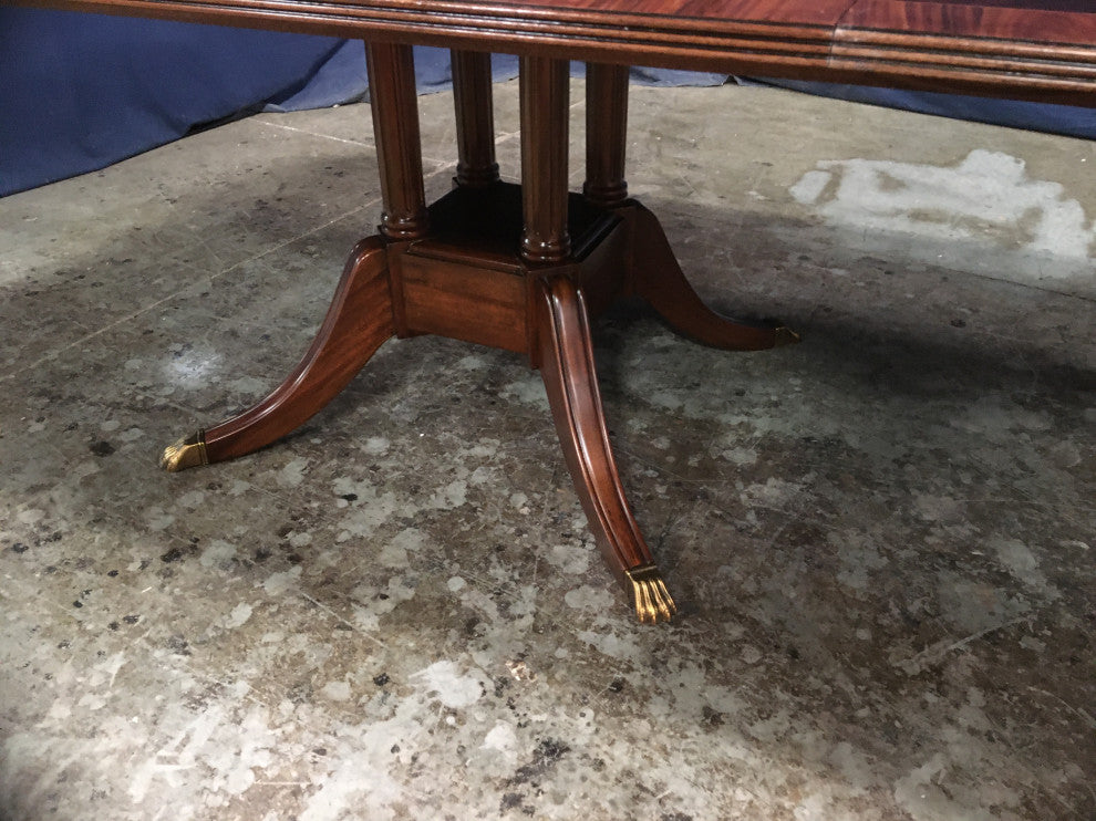 Large Mahogany 20' Banquet Dining Table by Leighton Hall