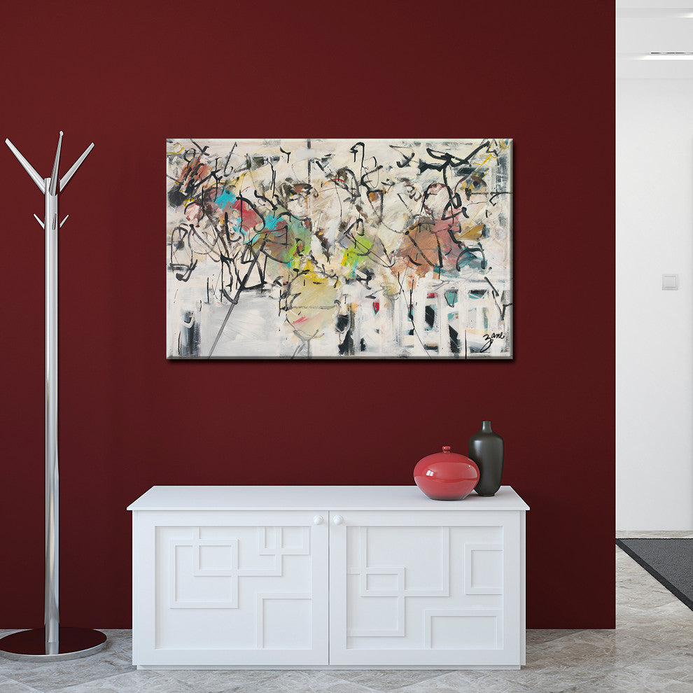 Abstact IX, Canvas Wall Art, 16"x20"