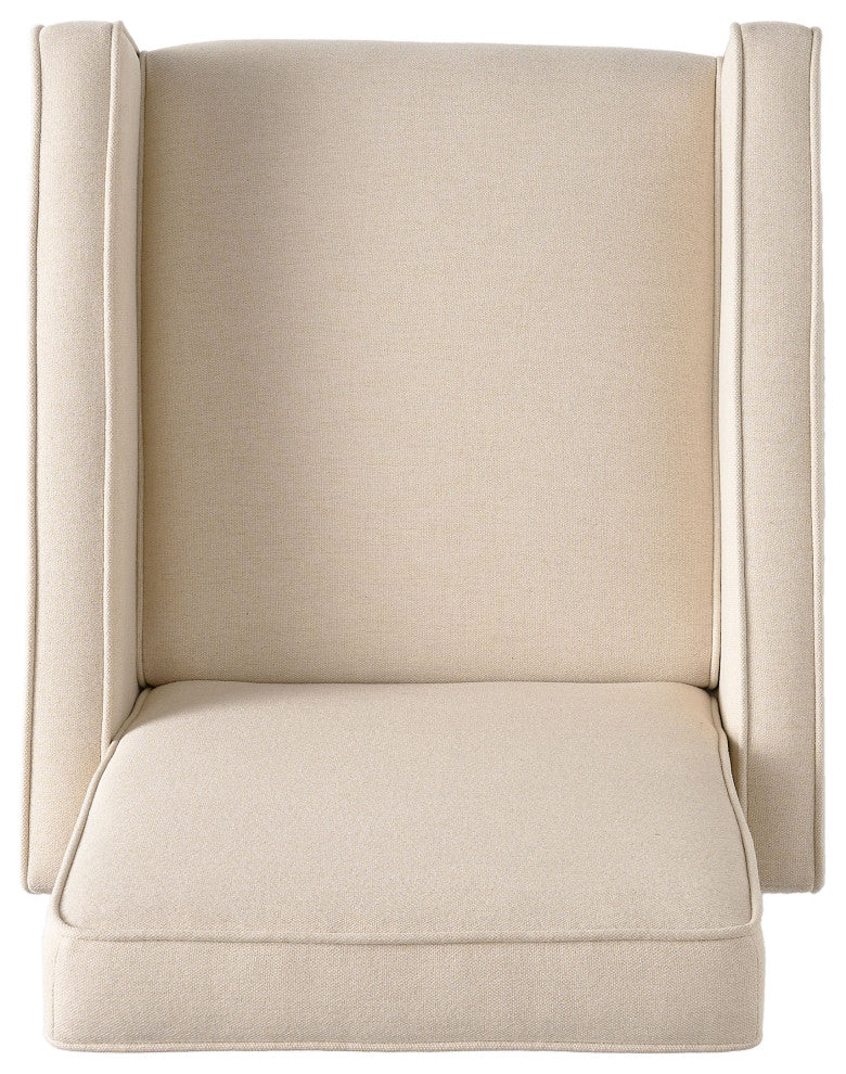 GDF Studio Olirdy Beige Fabric Recliner Chair