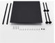 Ivrea 20" Thermostatic Matte Black Mist Rainfall Ceiling Mount Shower System