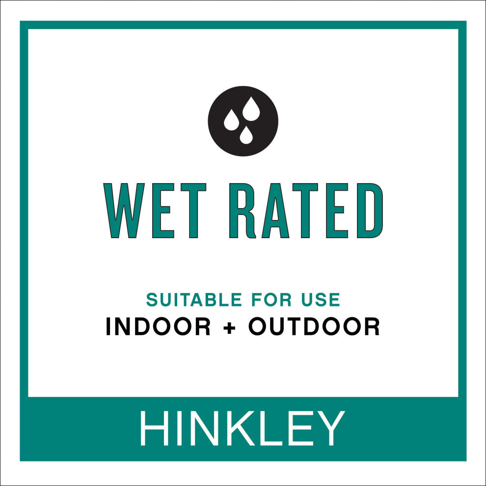 Hinkley Pratt Medium Wall Mount Lantern, Black Oxide