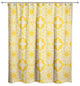 Tile Shower Curtain, Yellow