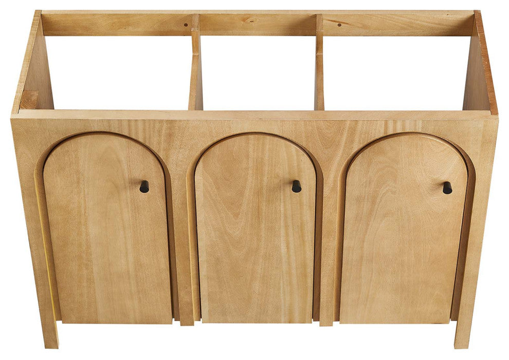 Appia 48" Bathroom Vanity Cabinet (Sink Basin Not Included) - Oak