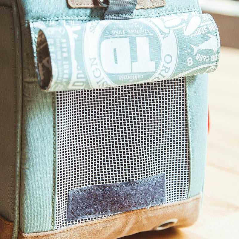 Touchdog Airline Approved Around-The-Globe Passport Designer Pet Carrier, Blue
