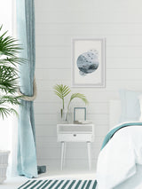 "Bird Waves" Framed Painting Print, 24"x36"