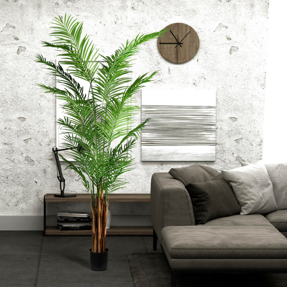 Vickerman Potted Areca Palm, 8'