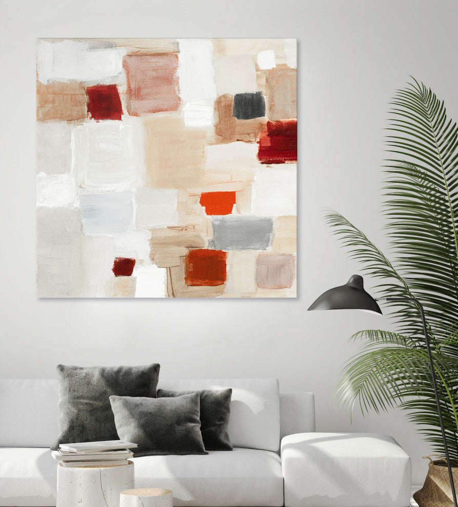 A Cool Moment in Time I - 54 x 54 by Lanie Loreth