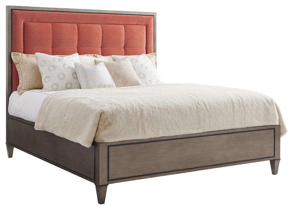 St. Tropez Upholstered Panel Bed Ca King