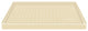 60"x30" Solid Surface Left-Hand Shower Base, Almond