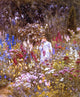 Helen Allingham A Cottage Garden, 20"x25" Wall Decal Print