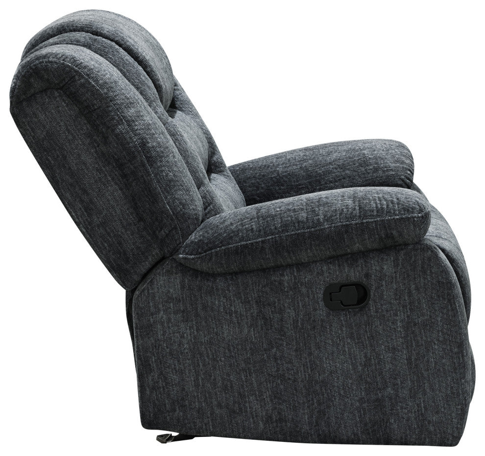 Glider Reclining Sofa Loveseat and Recliner