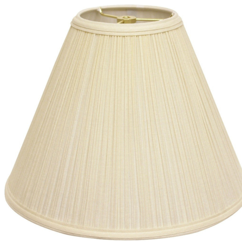 13" Ivory Deep Cone Broadcloth Lampshade