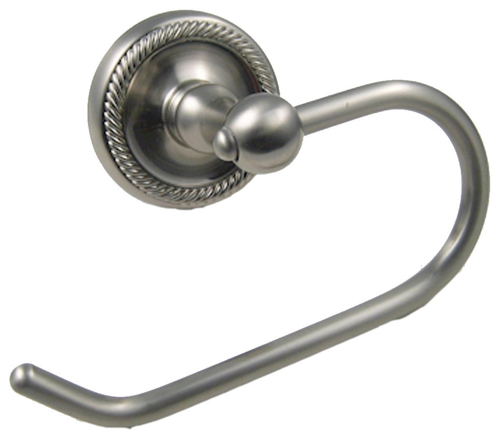 Riverside Euro Tissue Holder, Satin Nickel