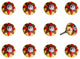 Knob-It Home Decor Classic Cabinet and Drawer Knobs, 12-Piece