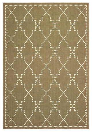 Marina 7765Y, Tan/Ivory, 7'10"x7'10"