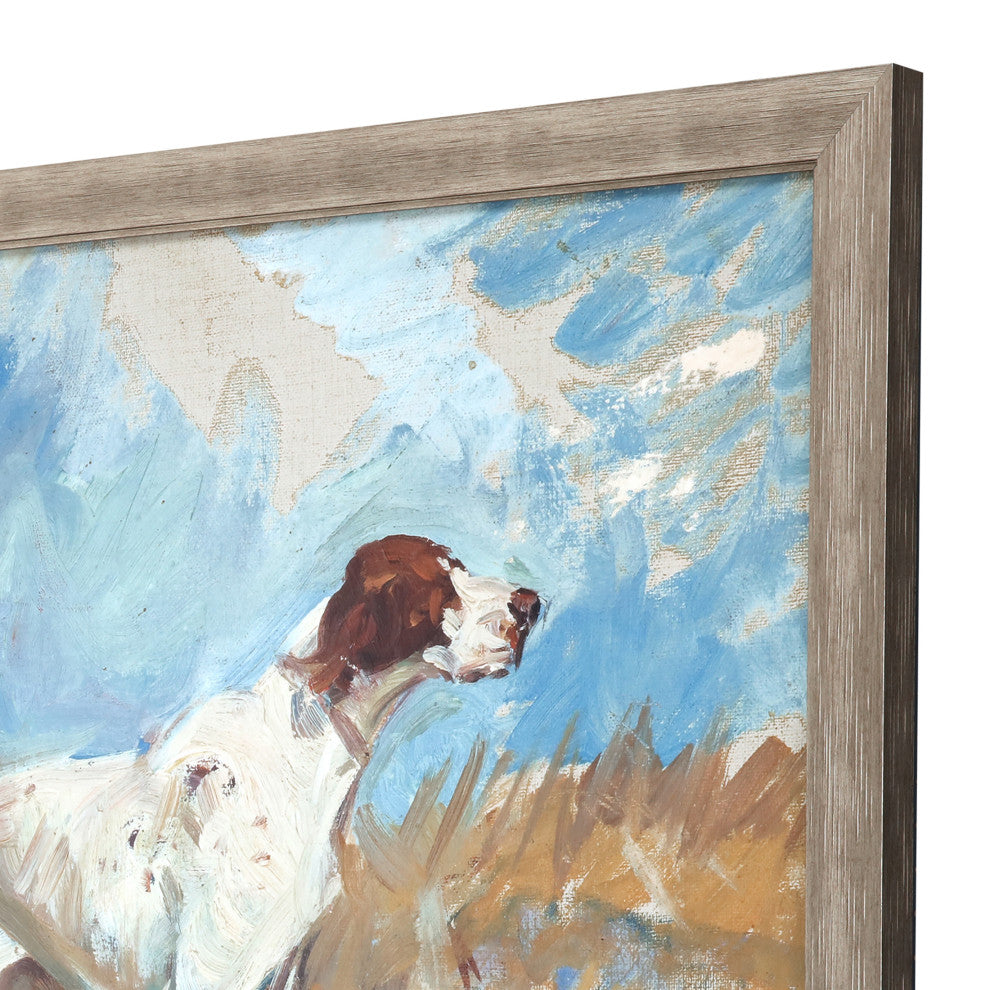 English Setter on Watch Artwork
