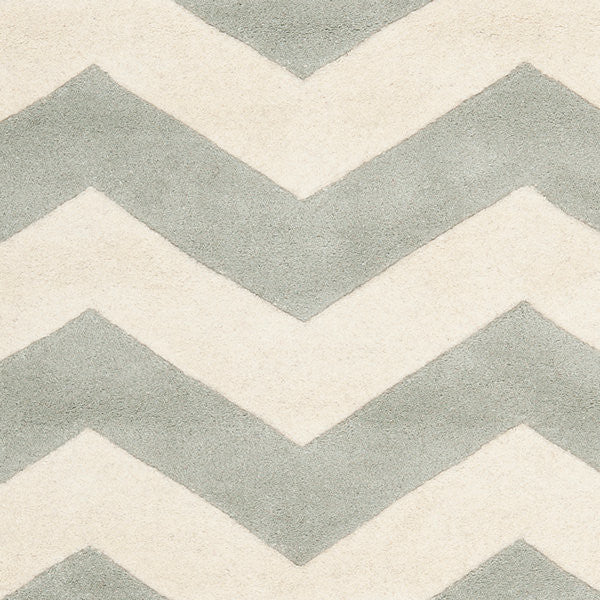 Safavieh Chatham Cht715E Gray, Ivory Area Rug