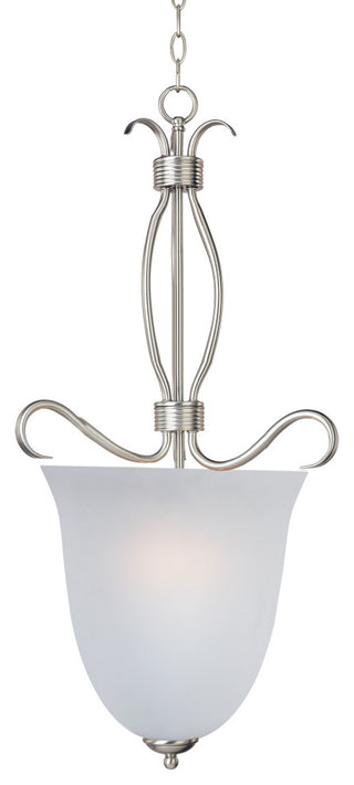 Maxim 10131FT Basix 4 Light 14"W Pendant - Satin Nickel