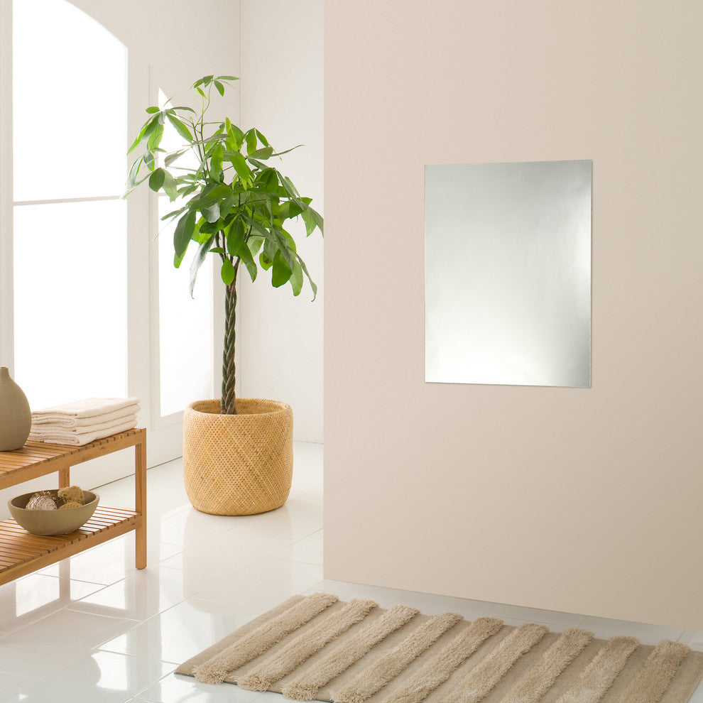 Baldwin Large Frameless Wall Mirror 28"x35"