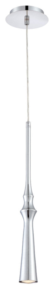 Cani 1 Light Pendant Chrome Finish
