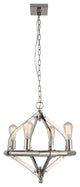 Illumina 4-Light Pendant, Polished Nickel