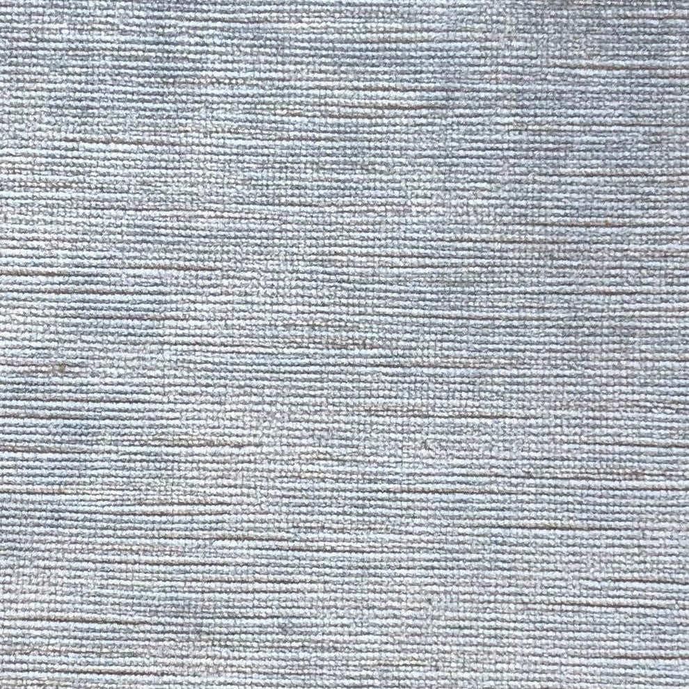 Icy Sky Blue and Silver Luxury Throw Pillow, 26"x26"