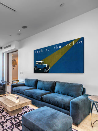 "Look to the Value" Painting Print on Wrapped Canvas