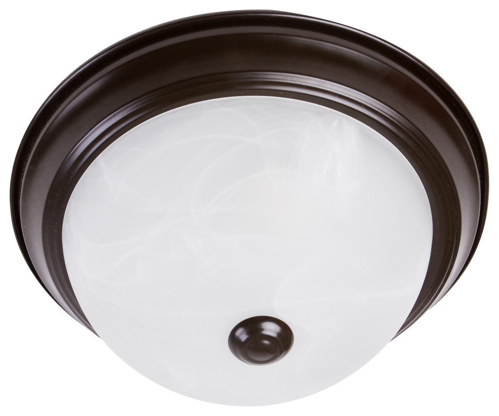 Yosemite Home Decor Flush Mount Series 2-LT Incandescent, Bronze, JK101-11ORB