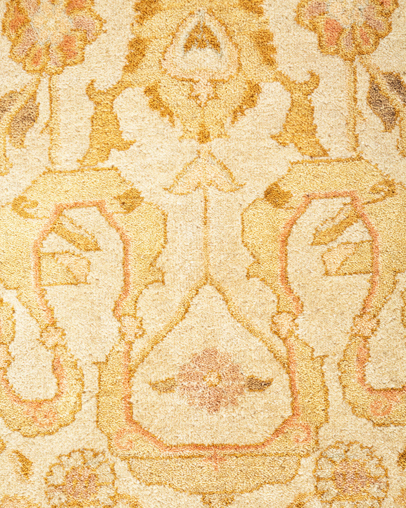 Mogul, One-of-a-Kind Hand-Knotted Area Rug Ivory, 8' 3" x 9' 10"
