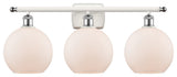 Innovations Lighting 516-3W-WPC-G121-8 Athens 3 Light 26" Bath Vanity Light