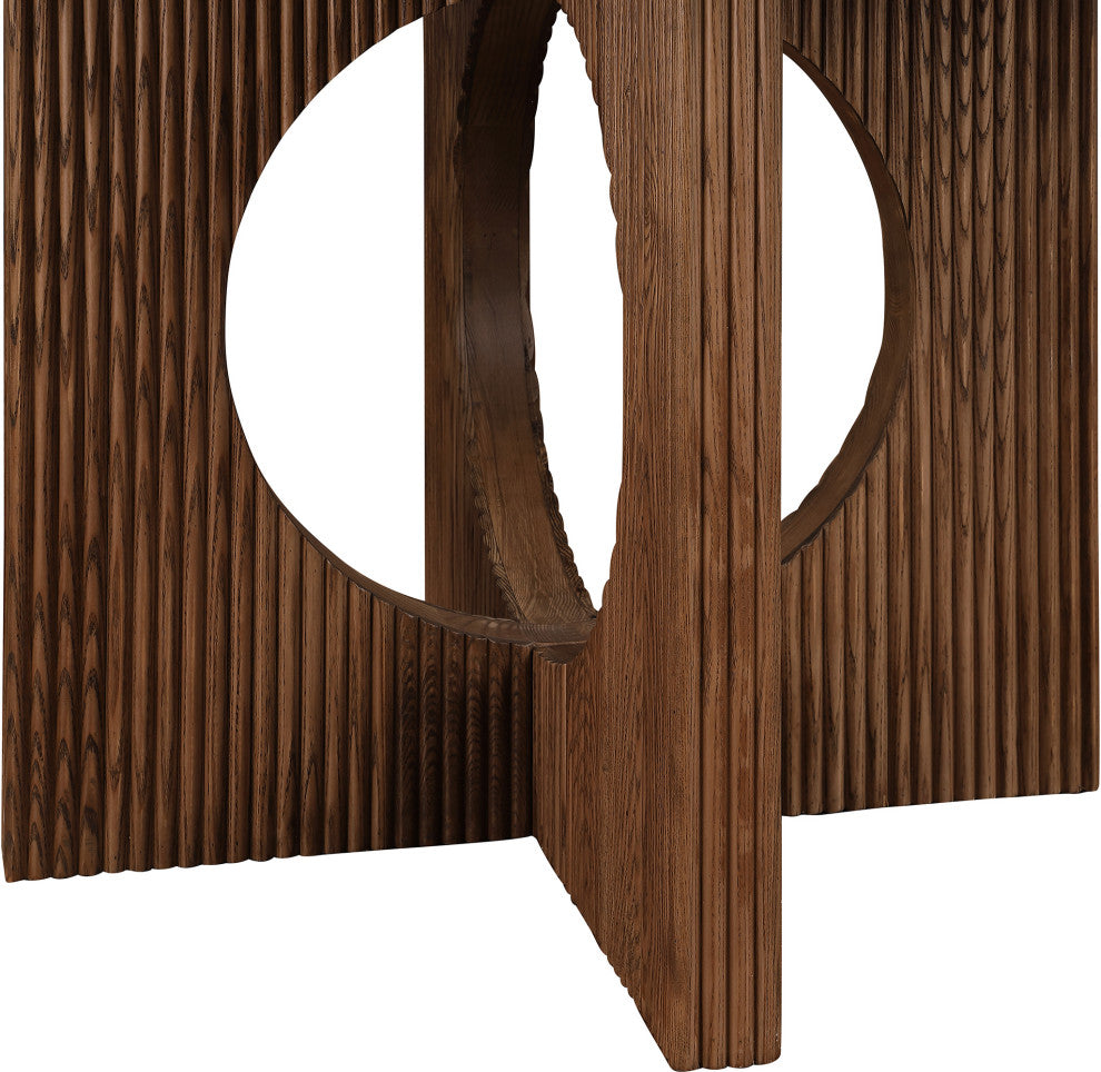 Rivas Dining Table, Walnut, Round