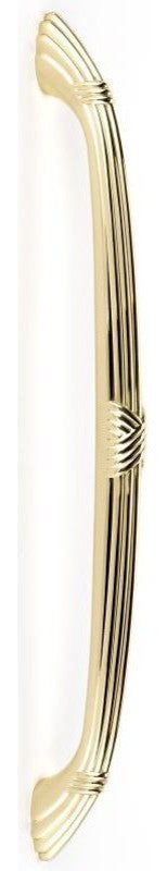 Alno Appliance Pull in Polished Brass