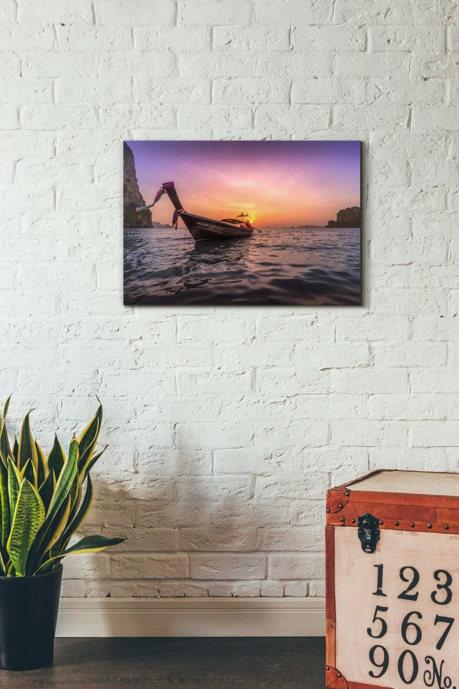 Cortesi Home "Longtail Sunset" by Nicklas Gustafsson, Giclee Canvas Art, 18"x26"