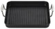 Le Creuset Toughened Non-Stick Ribbed Square Grill With 2-Handle, 28 cm