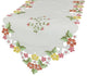 Fancy Flowers 15"x54" Table Runner, Pink