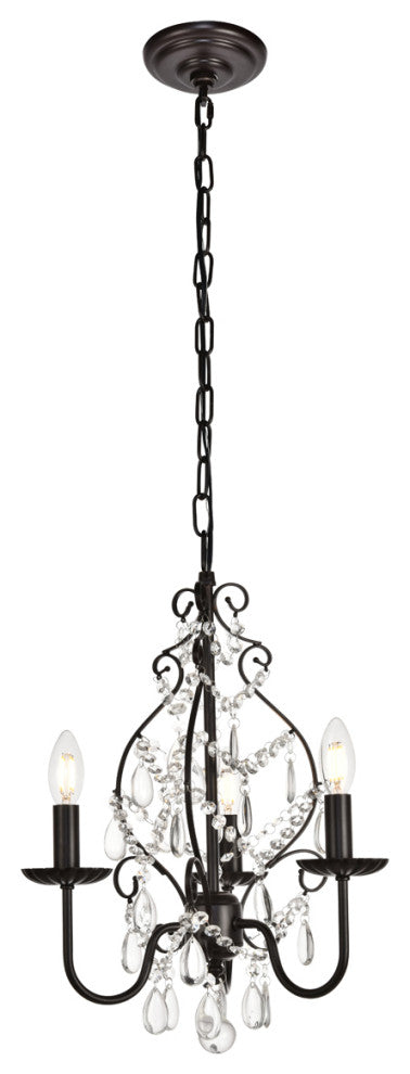 Light 3 Pendant, Oil Rubbed Bronze