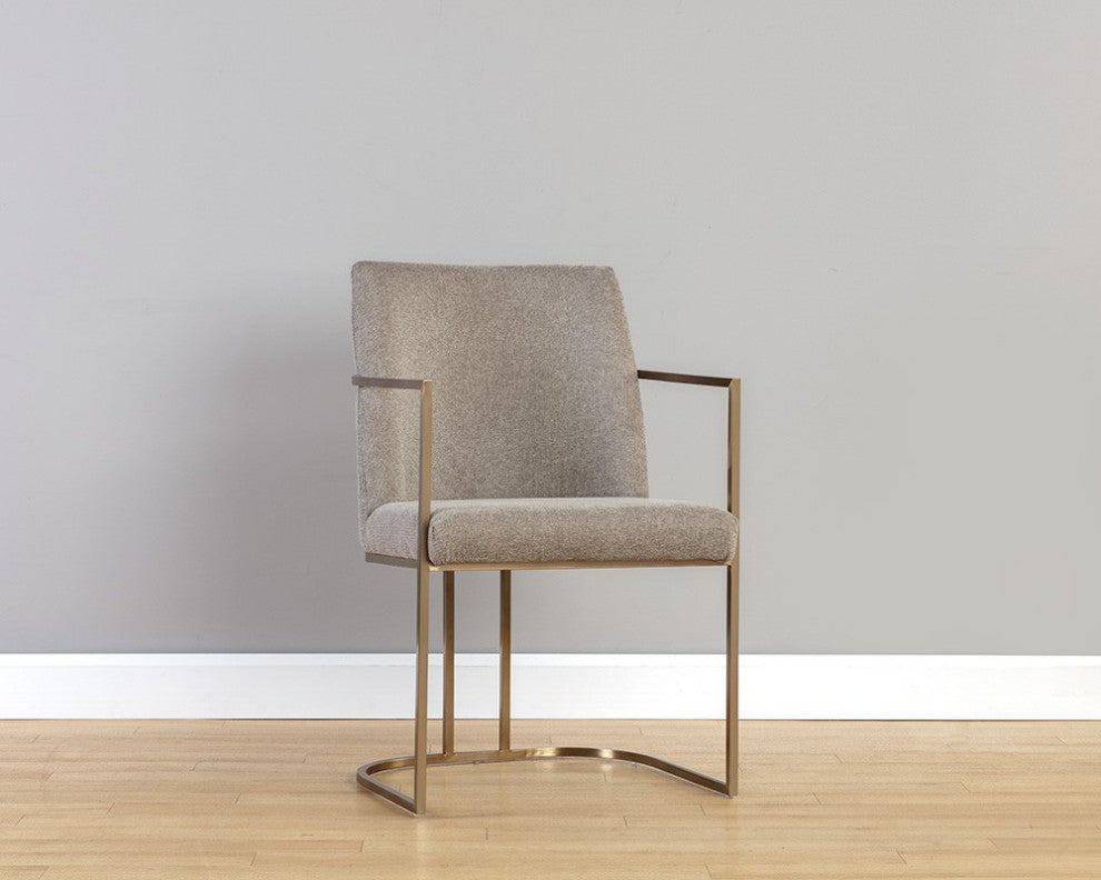 Rayla Dining Armchair, Belfast Oyster Shell
