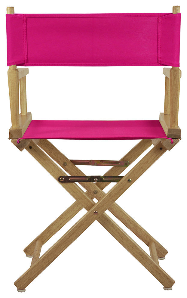 018" Director's Chair Natural Frame-Magenta Canvas