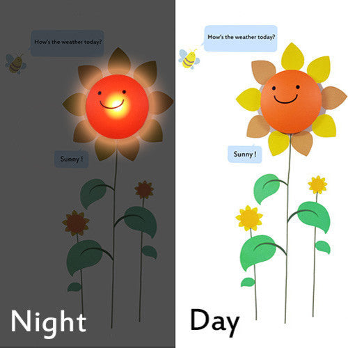 Modern Home Self Adhesive DIY 3D Nightlight - Sunlight