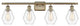 Innovations 516-4W-AB-G652-6-LED 4-Light Bath Vanity Light, Antique Brass