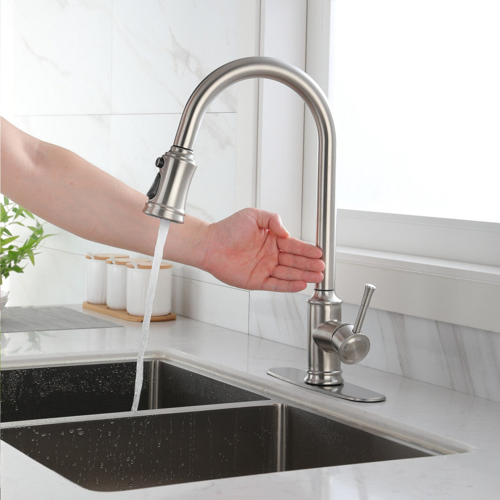 TATEUS Touch Kitchen Faucet with Pull Down Sprayer