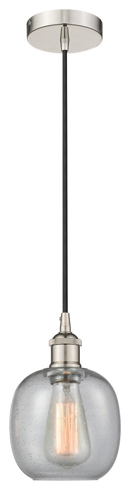 Innovations 616-1P-PN-G104-LED 1-Light Mini Pendant, Polished Nickel