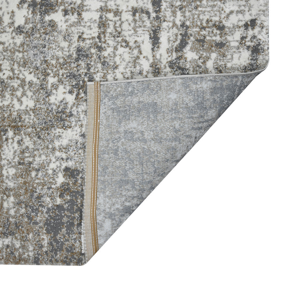 Savannah Beatrice Area Rug, Ivory, 5'3" x 7'9", Abstract