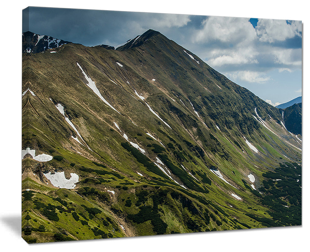 "Tatra Mountains Panoramic View" Canvas Print